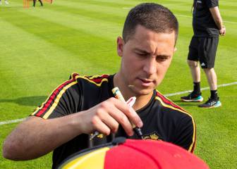 Eden Hazard drops out of Belgium squad