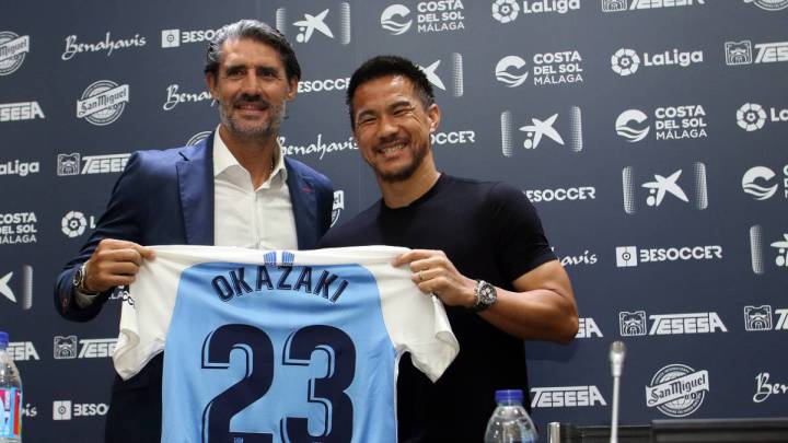 Shinji Okazaki, no regrets after being left high and dry by Málaga