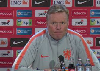 Koeman, en disgusto con el rendimiento de De Jong