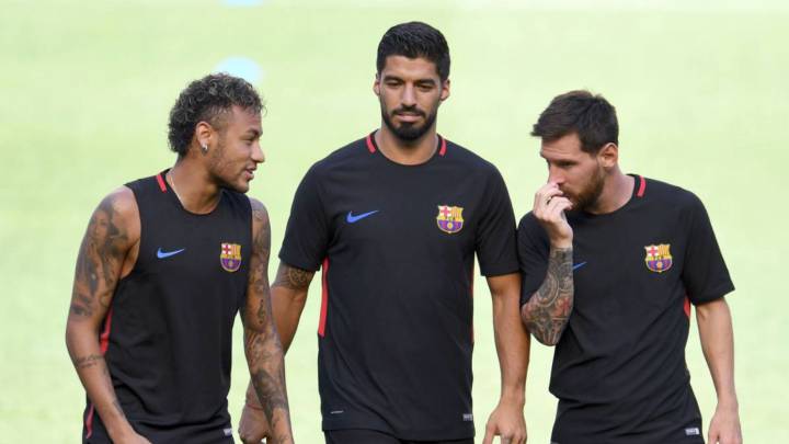 Suárez: "La decisión de Neymar era hacer todo lo posible para volver"