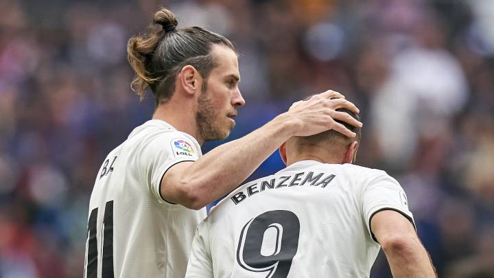 Bale y Benzema, con el Real Madrid.