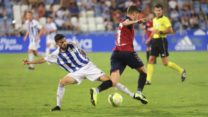 Osasuna se lleva el Colombino ante un buen Recreativo