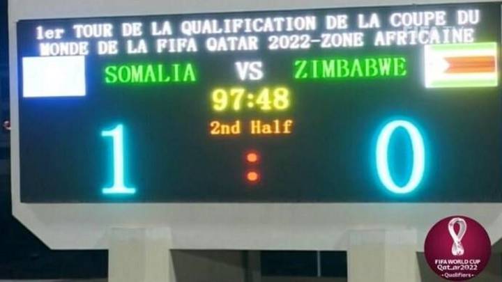 Somalia ganó su primer partido clasificatorio a un Mundial