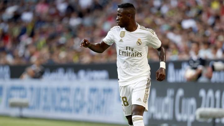 Vinicius en pretemporada.