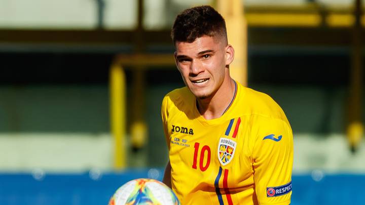 Ianis Hagi, hijo de una leyenda del fútbol en Rumanía.