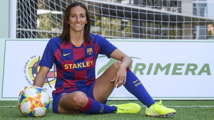 Pamela Tajonar, jugadora del Barcelona.