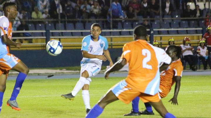 Guatemala humilla a Anguila en su regreso al plano internacional