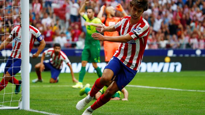 João Félix, sexto extranjero más joven del Atlético en marcar un gol en LaLiga.