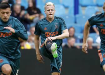 Real Madrid line up Van de Beek for next season