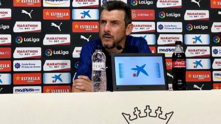 Unzué: "Ganar al Rayo es muy importante, será un rival directo"