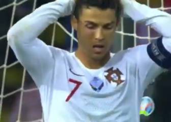 ¡Como nunca! El insólito fallo de Cristiano en el área chica