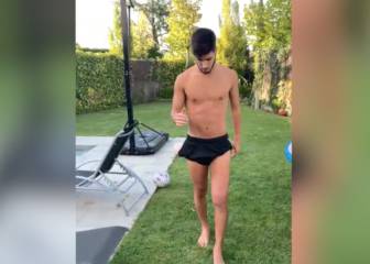 Asensio continúa con sus ejercicios de recuperación: