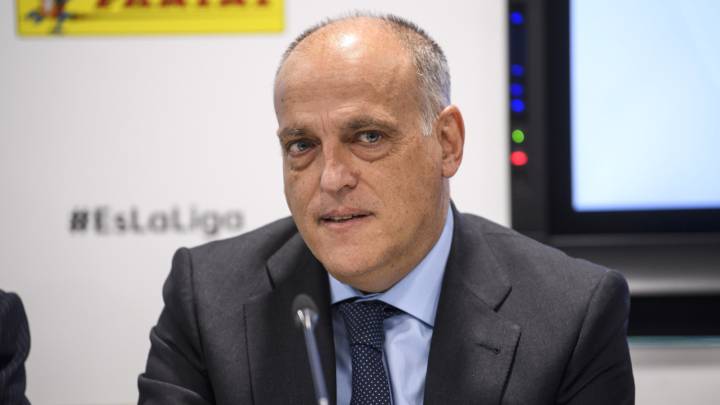 Tebas declarará el jueves como testigo en el caso del presunto amaño del Levante-Zaragoza