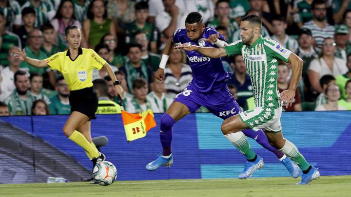 El lateral zurdo del Betis Alfonso Pedraza, cedido por el Villarreal, aseguró que en el equipo querido "nunca" se ha sentido querido. "Tuve que salir".