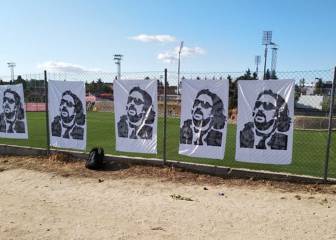 Pancartas también para el Mono Burgos