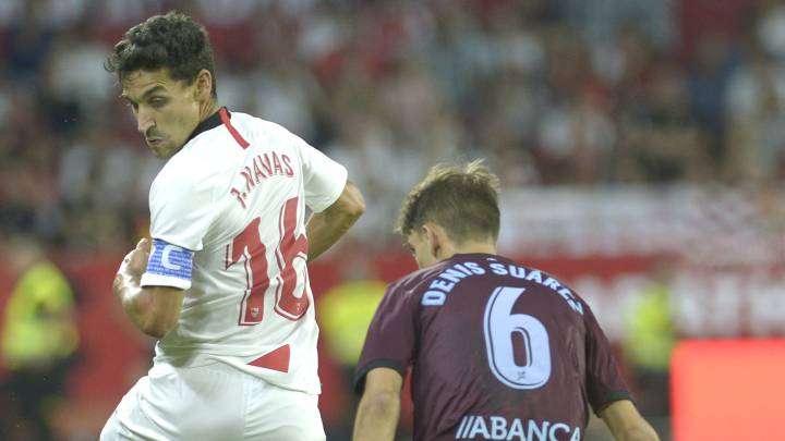 Jesús Navas regresa y Ocampos sigue al margen del grupo