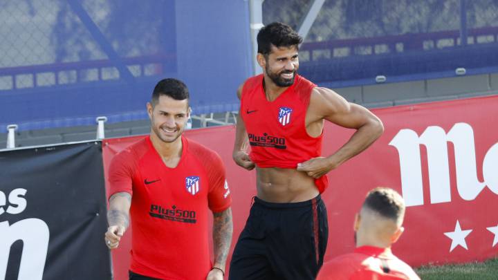 Costa-Vitolo, pareja de ataque ante la Real Sociedad. João Félix también será titular.