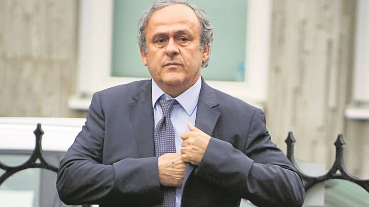 Michel Platini (64 años) en una foto reciente.