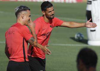 Nolito causa baja en el Sevilla ante el Alavés, como mínimo