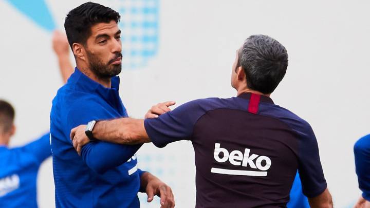 Suárez recibe el alta y Umtiti estará de baja 5 o 6 semanas