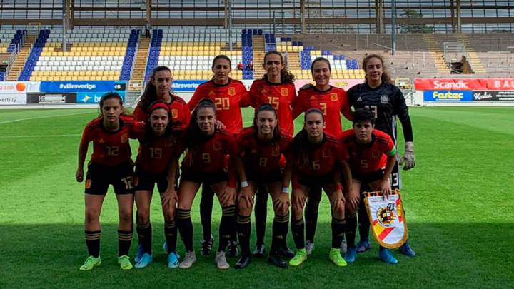 España Sub-17 supera a la heroica a EE UU con hat-trick de Giovana