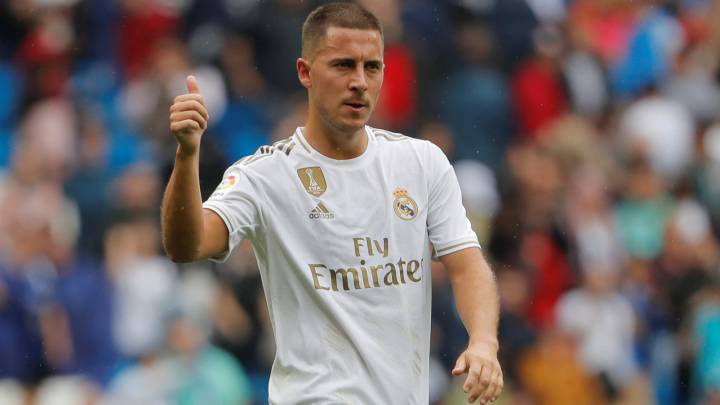 Eden Hazard debutó ante el Levante (3-2) y espera ser titular en el Parque de los Príncipes el próximo miércoles en el primer partido de los blancos en la Champions 2019-20.