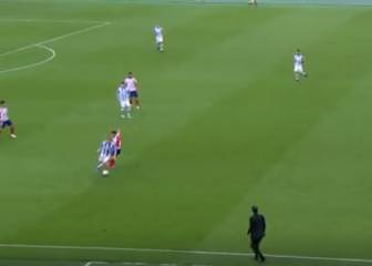 Lo que le hizo Odegaard a Saúl es una pasada: baile en una baldosa