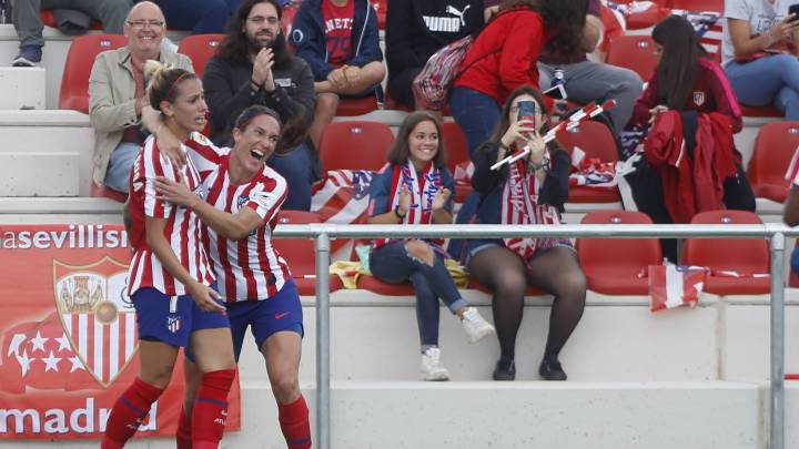 Un gran Atleti tumba al Sevilla para volar al liderato