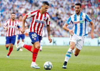 Vitolo volvió a ser el principal faro ofensivo del Atlético