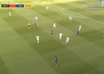 Mete el gol de su vida pero los elogios se los lleva Riqui Puig y no es para menos