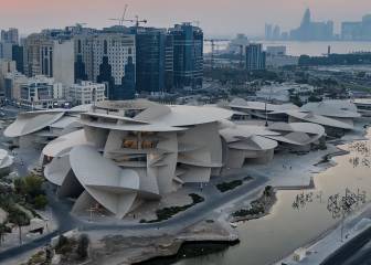 El museo nacional de Qatar es la rosa del desierto en el Mundial