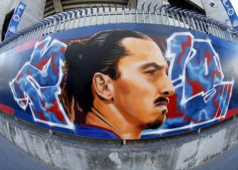 Así es el mural de las leyendas del Parque de los Príncipes