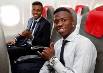Zidane se llevó a París a Rodrygo y dejó fuera a Brahim