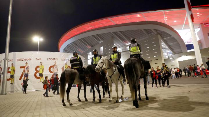 Cerca de 300 policías nacionales vigilarán el Atlético-Juventus
