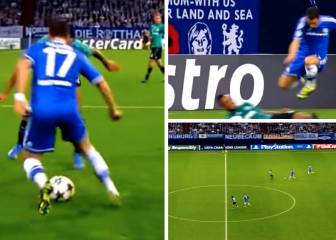 Regates, caños y lujos: La noche de Hazard en Champions
