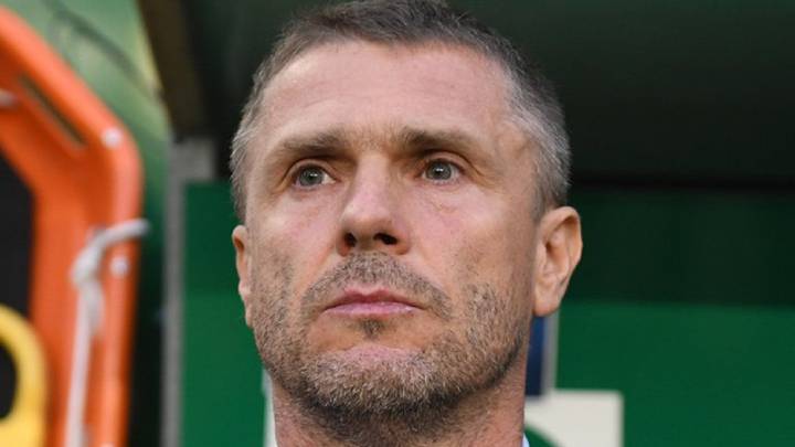 Rebrov compareció en la rueda de prensa previa al partido ante el Espanyol.