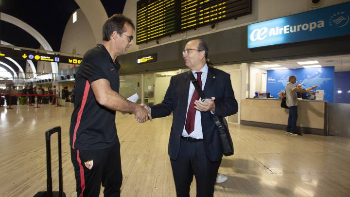 Lopetegui y el Madrid: "Montar dos caballos a la vez es imposible"