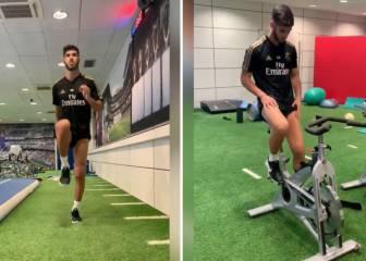 Asensio recovery continues