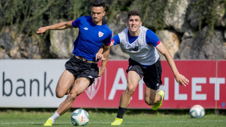 Ensayo con el filial antes del derbi ante el Alavés