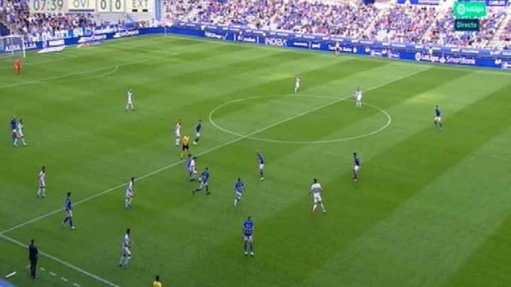 El Extremadura reclamó posición legal de Márquez en su gol anulado.