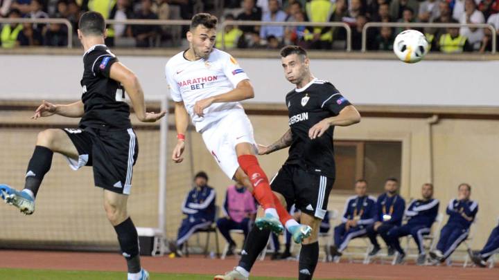 ALT: Qarabag - Sevilla en directo: Europa League, jornada 1