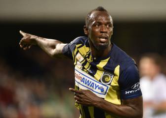Los tres jugadores con los que Bolt haría un relevo 4x100
