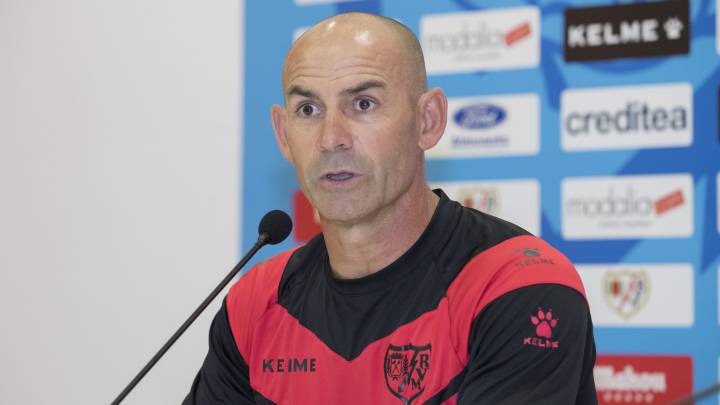Paco Jémez, en la rueda de prensa previa al partido ante el Almería.