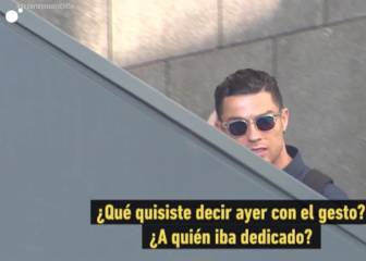Polémica respuesta de CR7 a periodista por gesto al Wanda