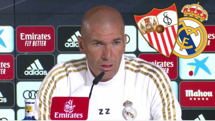 Rueda de prensa de Zidane, en directo desde Valdebebas