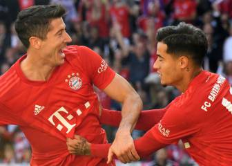 Lewandowski y Coutinho lideran al Bayern hasta el liderato