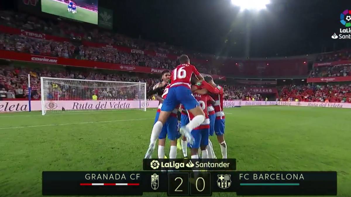 Resumen del Granada vs Barcelona de LaLiga Santander