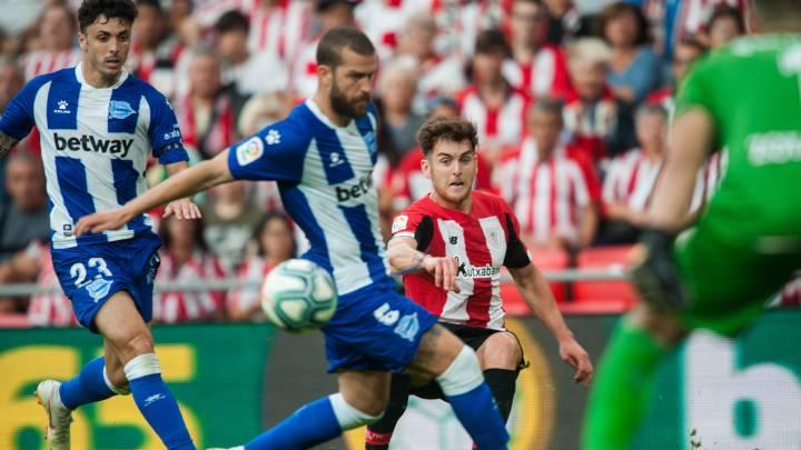 1x1 del Athletic: Ibai y Raúl García percutieron arriba