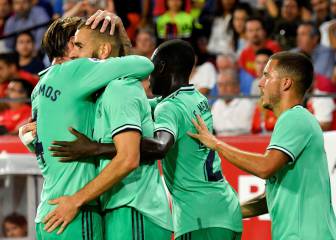 Triunfo de oro del Madrid en el Pizjuán y asalto al liderato