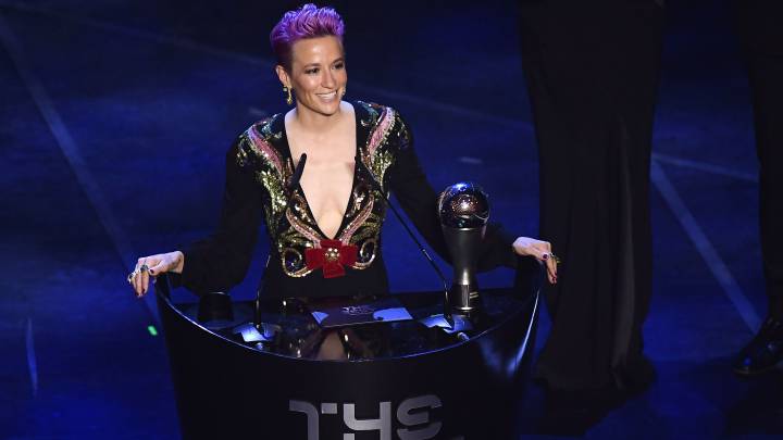 Rapinoe conquista el The Best